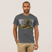 振動のコンゴのアフリカ灰色 Tシャツ (正面フル)