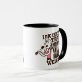 振動の重量のおもしろいなコーヒー・マグ マグカップ (正面右)