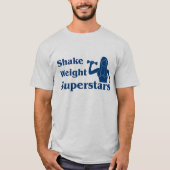振動の重量のスーパースターのTシャツ Tシャツ (正面)