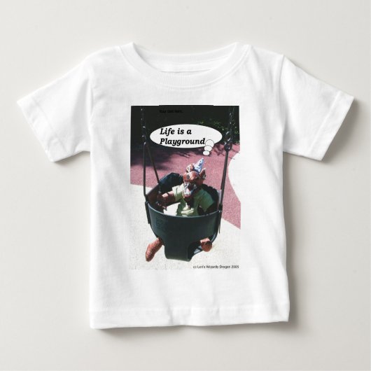 振動のNebby III ベビーTシャツ (正面)