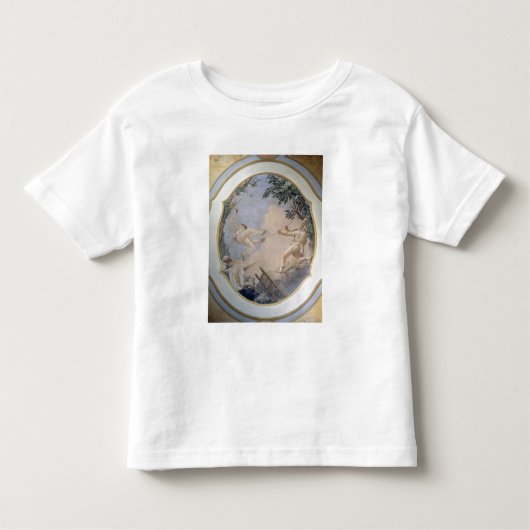 振動のPulcinella、1797年(フレスコ画) トドラーTシャツ (正面)