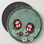 振動よい時間 缶バッジ (正面&裏面)