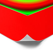 振動カラーの組み合わせ ポスター (角)
