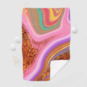 振動カラーアート ゴルフタオル (インサイチュ)