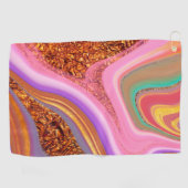 振動カラーアート ゴルフタオル (横)