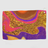 振動カラーアート ゴルフタオル (横)