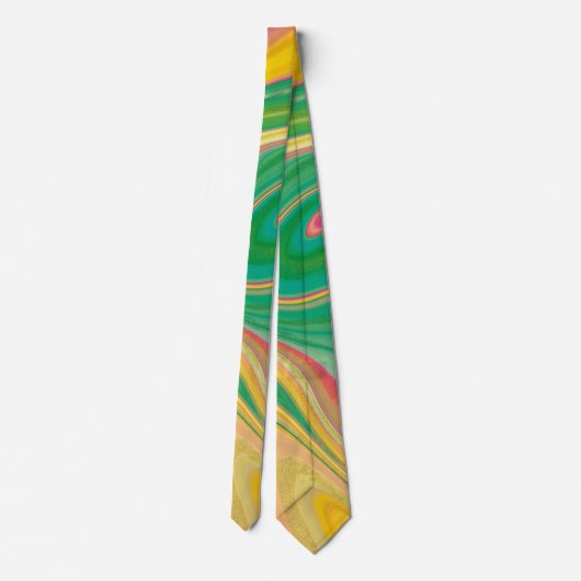 振動カラーアート ネクタイ (裏面)