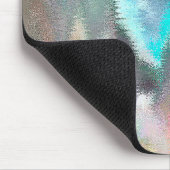 振動グリッチパステル マウスパッド (コーナー)