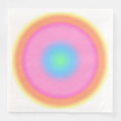 振動前向き – 放射カラフル勾配 (正面)