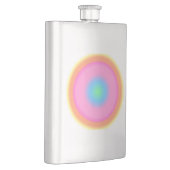 振動前向き – 放射カラフル勾配 フラスク (右)