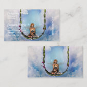 振動名刺の妖精 名刺 (正面/裏面)