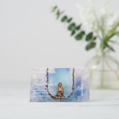 振動名刺の妖精 名刺 (スタンド正面)