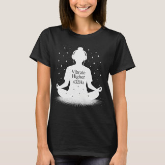 振動周波数432 Hz高い Tシャツ
