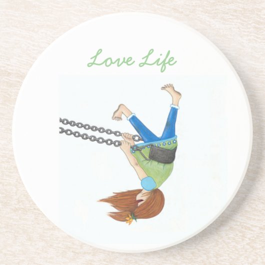 振動時間砂岩コースター コースター (正面)