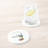 振動時間砂岩コースター コースター (側面)