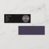 振動曼荼羅-プロフィールの名刺 スキニー名刺 (正面/裏面)