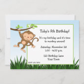 振動猿の招待状 招待状 (正面)