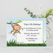 振動猿の招待状 招待状 (スタンド正面)