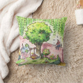 振動男の子の投球のクッションの大きい緑 クッション (ブランケット)