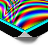 振動色の収束 ポスター (角)