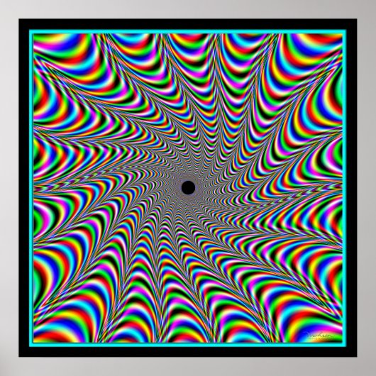 振動色の収束 ポスター (正面)