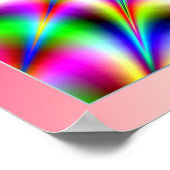 振動色の発色 ポスター (角)