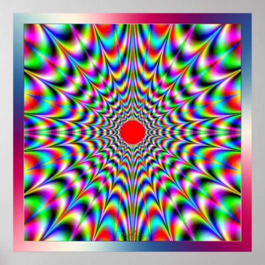 振動色の発色 ポスター (正面)