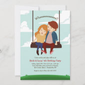 振動高い招待状 招待状 (正面)