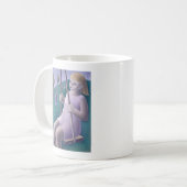 振動1996年の女の子 コーヒーマグカップ (正面左)