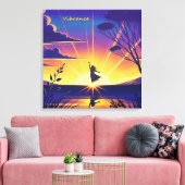 振動 キャンバスプリント (インサイチュ (リビング))