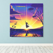 振動 キャンバスプリント (インサイチュ (ウッドフロア))