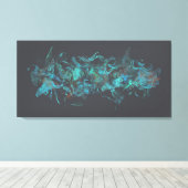 振動 キャンバスプリント (インサイチュ (ウッドフロア))