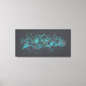 振動 キャンバスプリント (正面)