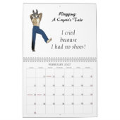 振動: コヨーテの物語 カレンダー (2月 2027)