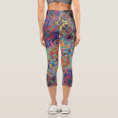 振動 – サイケデリックキャプかわいらしリスレギンス カプリレギンス (裏面)