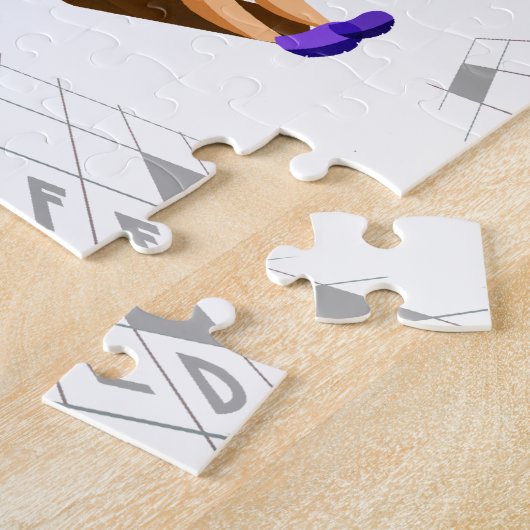 振動 ジグソーパズル (側面)