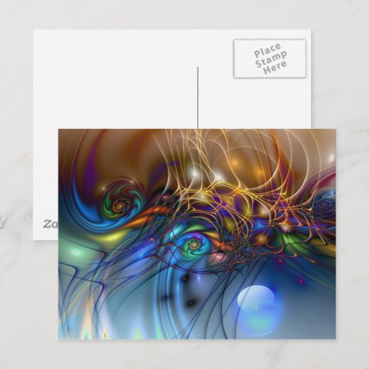 振動 ポストカード (正面/裏面)