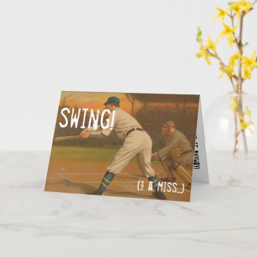 振動! (及び失敗…) カード (黄色い花)