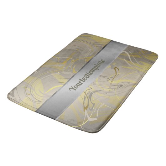 振動，着色，カラフル+パターン，家 バスマット (アングル)