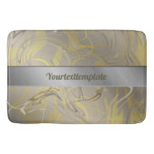 振動，着色，カラフル+パターン，家 バスマット (正面)