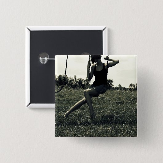 振動 缶バッジ (正面&裏面)