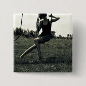 振動 缶バッジ (正面)