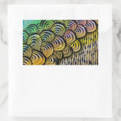 振動 長方形シール (バッグ)