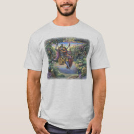 振動TシャツのRadha Krishna Tシャツ