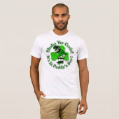 振動Yer CraicそれはSt paddys dayです Tシャツ (正面フル)