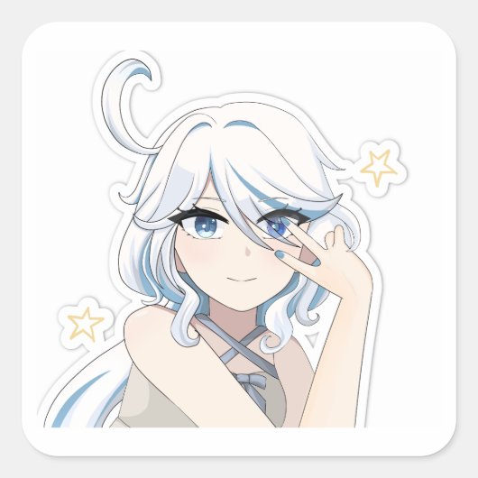 振名源信インパクトステッカー スクエアシール (正面)