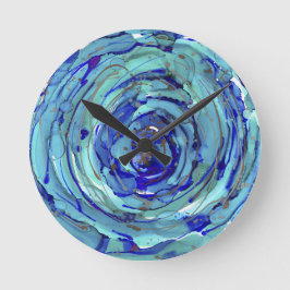 振幅時計「継続的な変化」 ラウンド壁時計