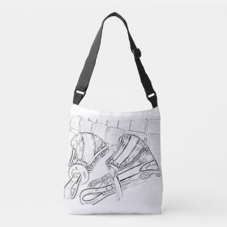 振鈴はトートを覆いました クロスボディバッグ