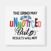 挽き物は気づかれずに済むかも知れぬ マグネット (正面)