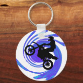 挽き物 キーホルダー (正面)